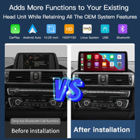 BMW F30 F31 F32 F33 F34 F36 NBT 10.25” Touchscreen CarPlay Android Auto Display